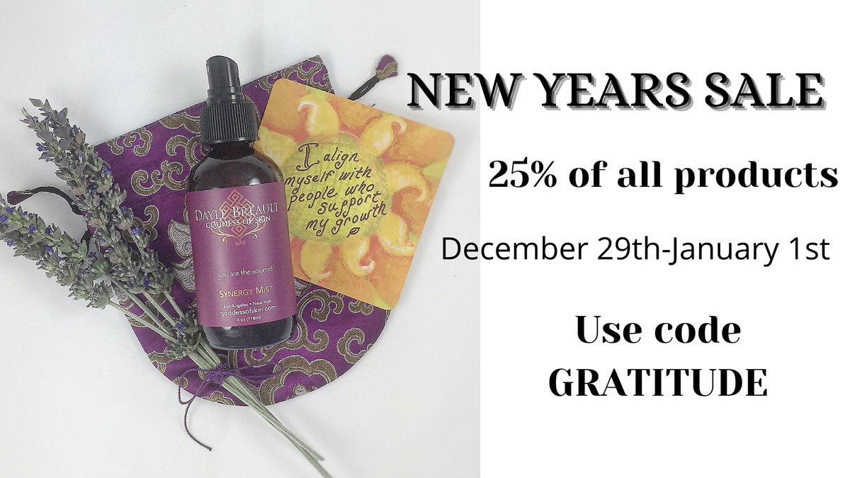 goddessofskin's tweet photo. Happy Holiday!!! 25% off all of your favorite products!! - https://t.co/PJF7IFT1GU https://t.co/Icu6HajX8j