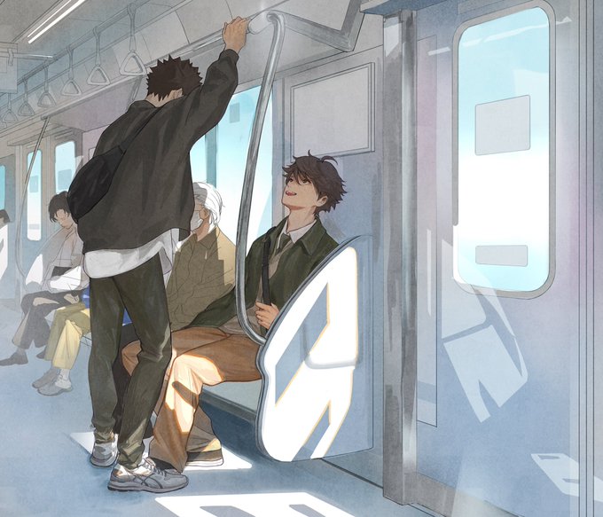 「開口 電車内」のTwitter画像/イラスト(人気順)