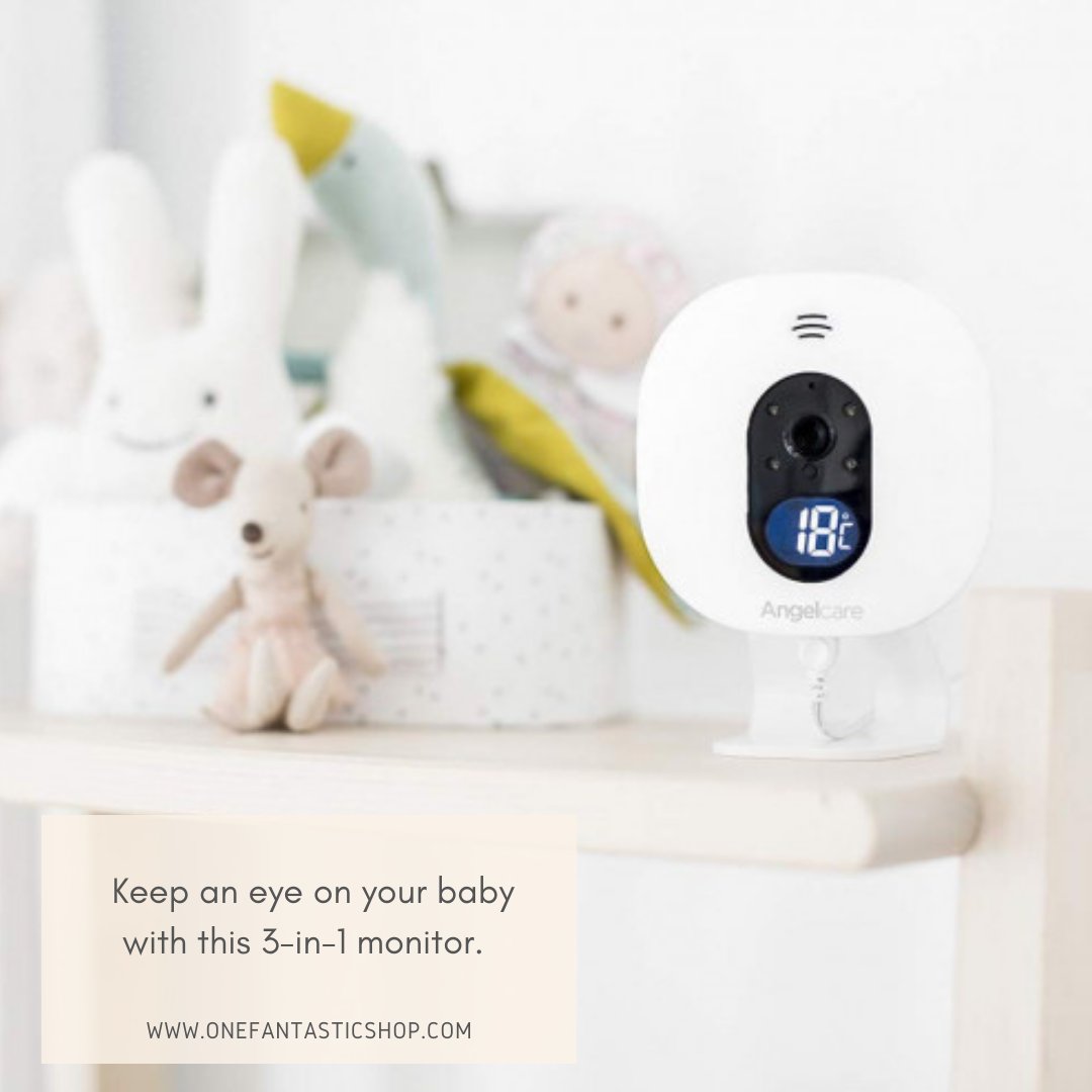 onefantasticsh2's tweet image. Angelcare AC527 is a 3-in-1 baby monitor with respiratory movement monitoring. The non-contact monitoring is safe without electronic devices.

Find it on our website onefantasticshop.com
Free shipping.

#onefantasticshop #angelcare #babycare #safebaby #babymonitor #monitoring