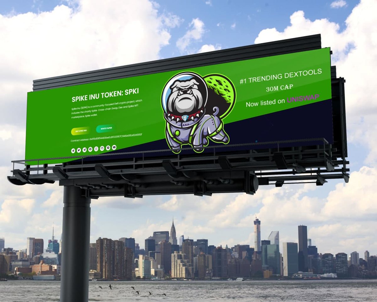 JonnathanVu's tweet photo. @spikeinuio asrfqwrqw
✅ Check out our official page on @CoinMarketCap 
Put #SPKI on your watchlist 🔍
You can also add our token to @Uniswap 
https://t.co/CrsFqySdhq 
#SpikeInu #Spike $SPKI #spikeinuio
0x0f3debf94483beecbfd20167c946a61ea62d000f https://t.co/sLpatogati