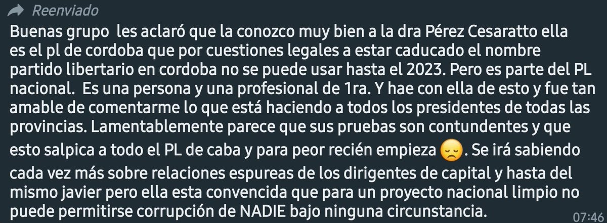 Personalmente nunca busqué problemas con nadie ni con ningún espacio con ideas similares, sin embargo me parece necesario mostrar la hipocresía que maneja la gente de <a href="/PLTucuman/">Partido Libertario Tucumán</a> . 
En reiteradas ocasiones acusaron a quienes forman parte de <a href="/RU_Tucuman/">Republicanos Unidos | Tucumán</a> de ser transeros, corruptos+