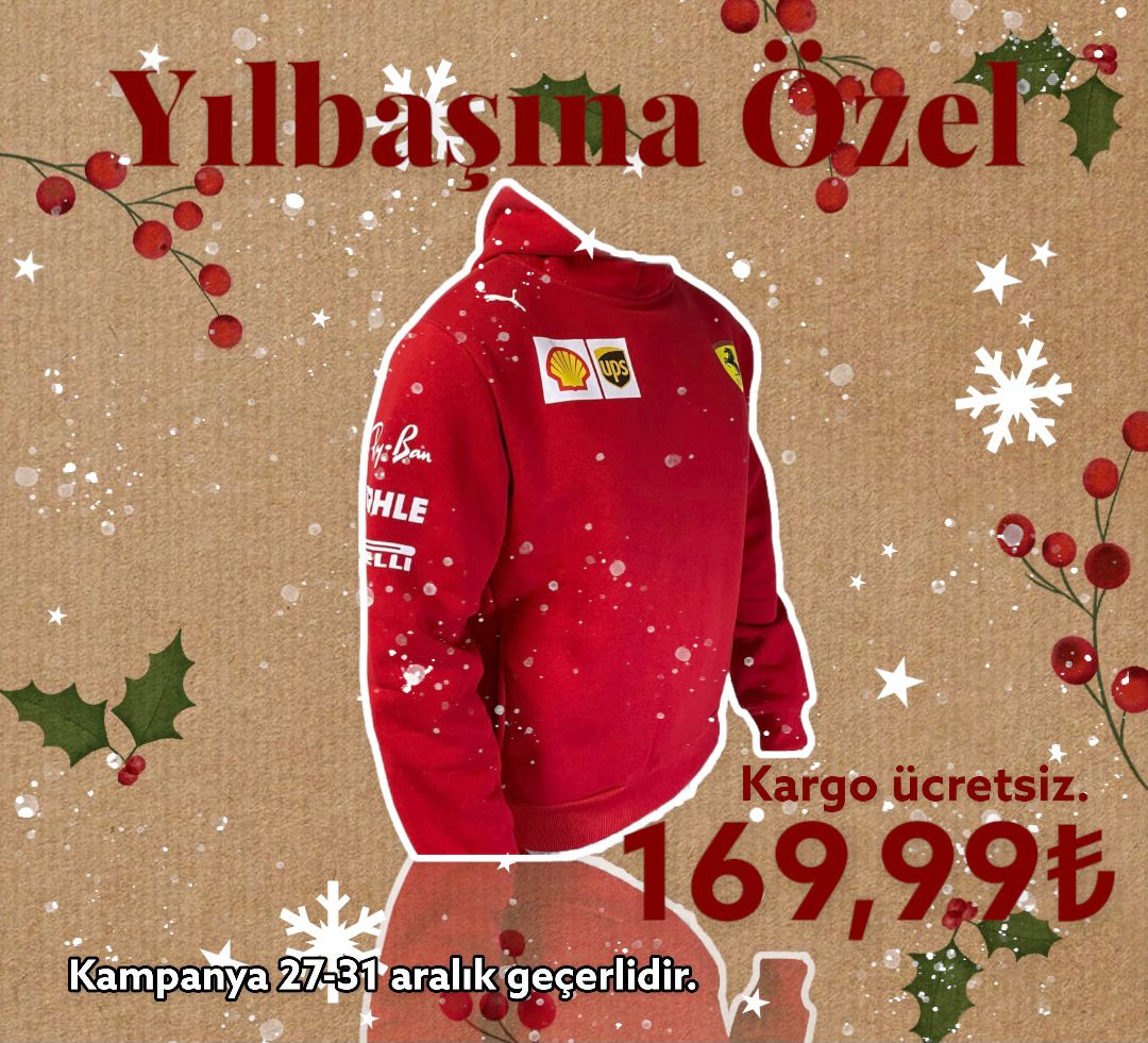 Yılbaşına özel Ferrari kampanyasını kaçırmayın 🎉
Sipariş için👇
shopier.com/9606856