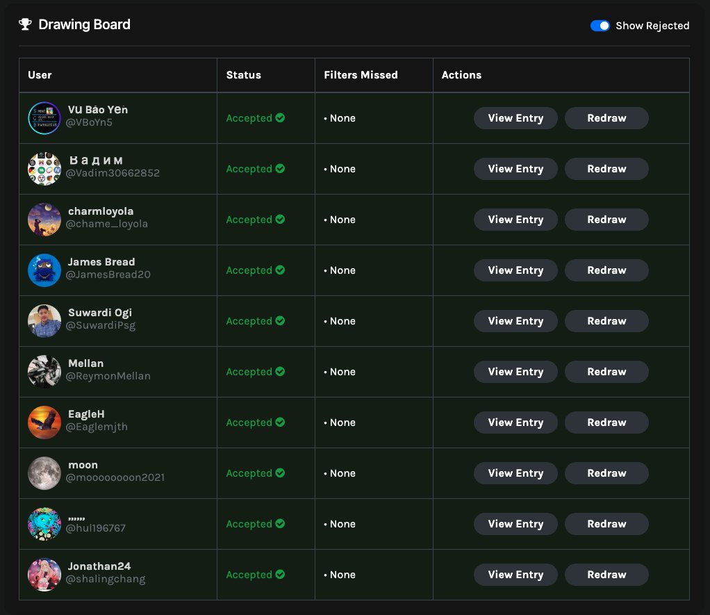 Much appreciated to <a href="/XCloneNFTs/">XCLONE NFTS</a> for sponsoring this event pls follow🌀

Winners 🏆
• <a href="/chame_loyola/">charmloyola (っ◔◡◔)っ♥Nasmae♥</a>
• <a href="/hul196767/">아이스아메리카노</a>
• <a href="/VBoYn5/">Vũ Bảo Yến</a>
• @Vadim30662852
• <a href="/JamesBread20/">James Bread</a>
• @SuwardiPsg
• <a href="/ReymonMellan/">Jack_rIno</a>
• <a href="/Eaglemjth/">EagleH✝</a>
• @moooooooon2021
• <a href="/shalingchang/">Jonathan24</a>

Congrats to all🎉 I will DM u guys📧