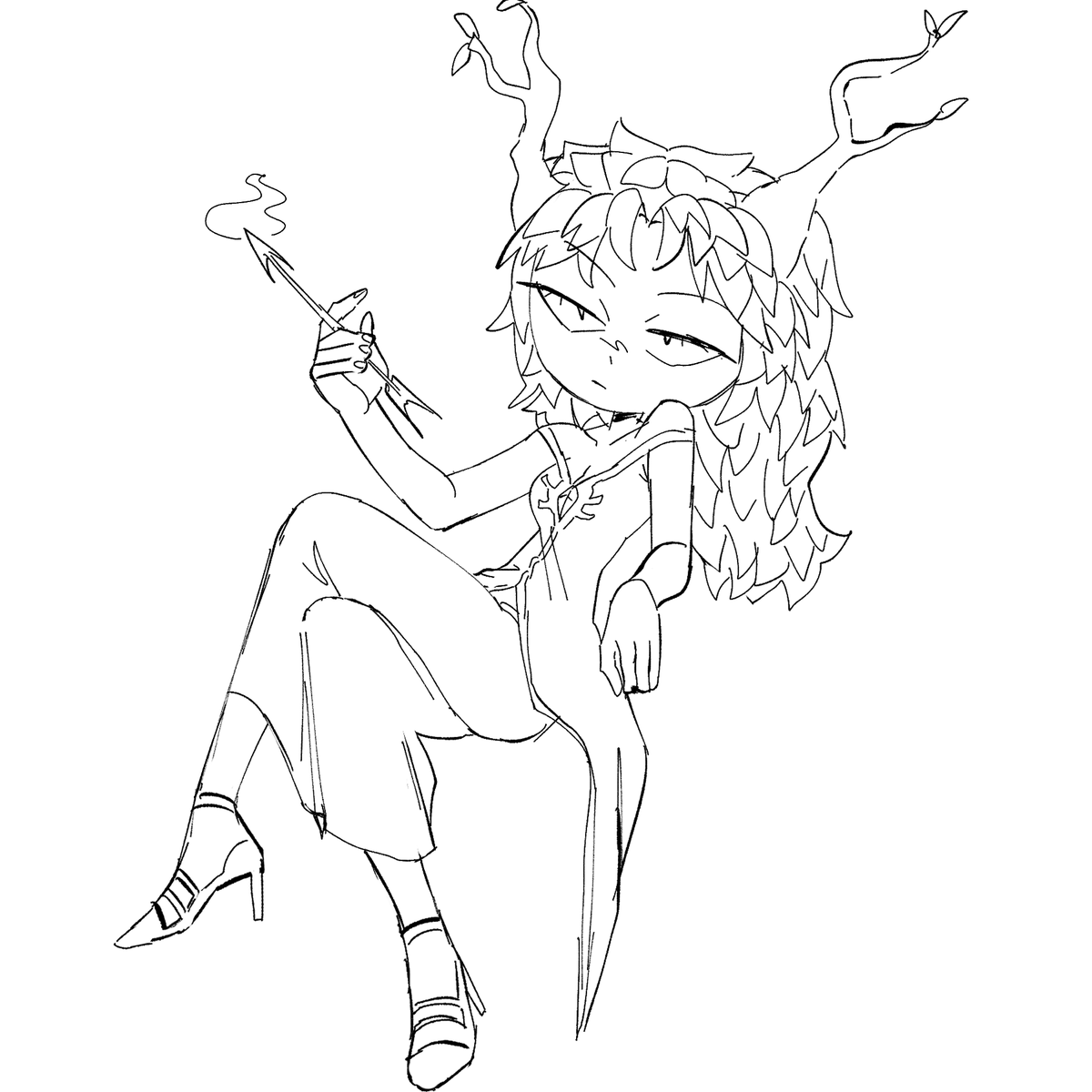 melonpuffe's tweet photo. huntress doodle #AdventureTime https://t.co/5GvXAIUIIb
