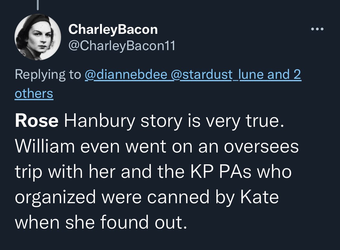 sussexsquadpod1's tweet photo. Wow so racist Prince William takes his mistress Rose Hansbury on trips? Why is Kate Middleton taking it out on the PAs not her husband #PrinceWilliam who won’t stop wearing other women’s 😼? #princewilliamaffair https://t.co/TukHdtHM7n