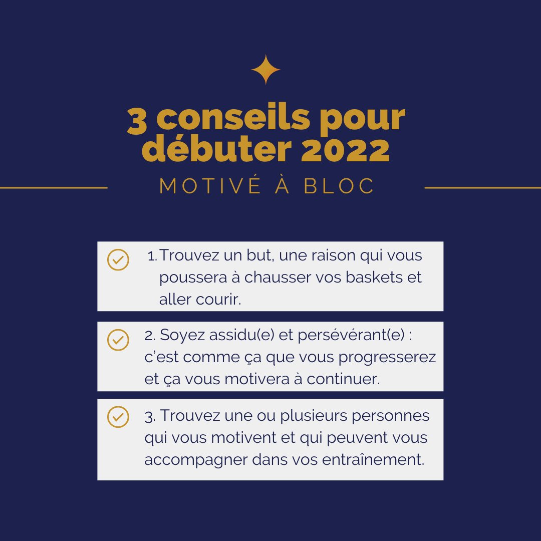On attaque les derniers KM de l’année tout en préparant la saison 2022 🔥 

Et parce qu’on a toujours besoin d’un shot de motivation, voici nos 3 conseils pour démarrer l’année au sprint 👟 

#courir #couseapied #running