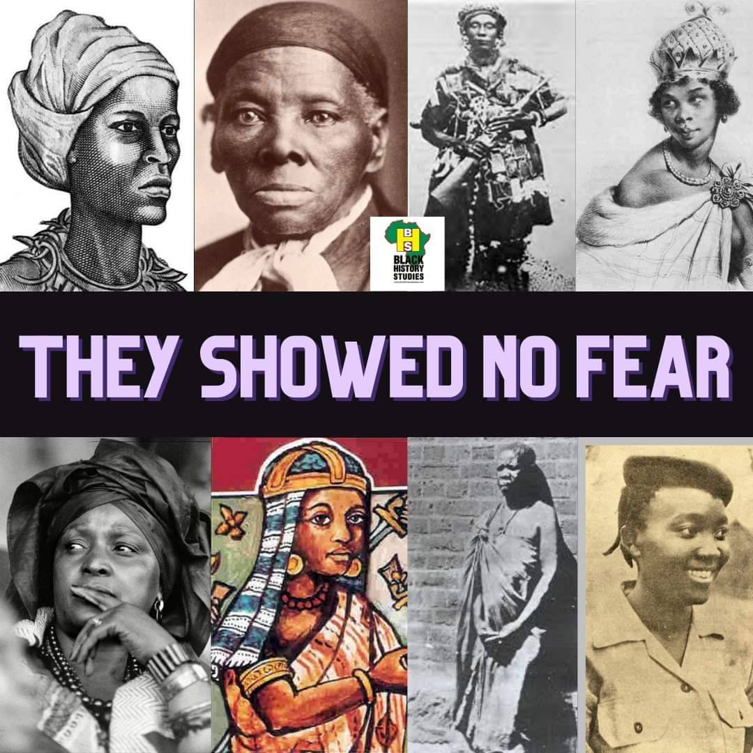 BlkHistStudies's tweet photo. Can you name these fearless Black Women from World History? Struggling??? You have work to do. #wednesdaymorningfun #historyknowledge #historicalknowledge #historytrivia #blackhistory #herstory #sankofa #wednesdaywisdom https://t.co/n53mjf16Ps