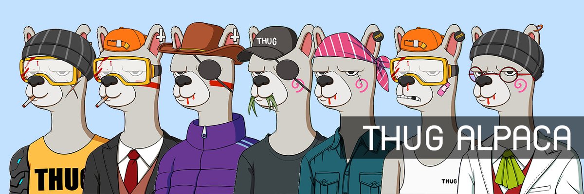 THUG Alpaca 🦙☠️👿
New Collection Released!! 1/1 edition start just 10$
 on <a href="/cryptocomnft/">Crypto.com NFT</a> 

crypto.com/nft/collection…

#cryptocomnft #cryptocommunity #NFTTHAILAND #NFTdrop #NFTshill #nftcollector #nftcollectible #thugalpaca