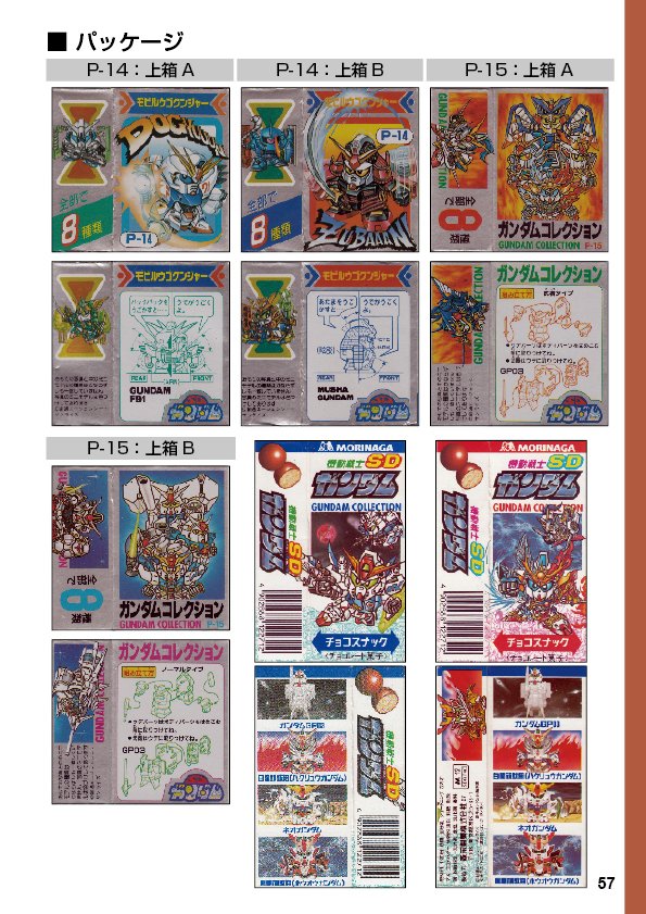 さらにvinyl chloride「玩菓道五十三次 一之宿場 森永SDガンダム編」も