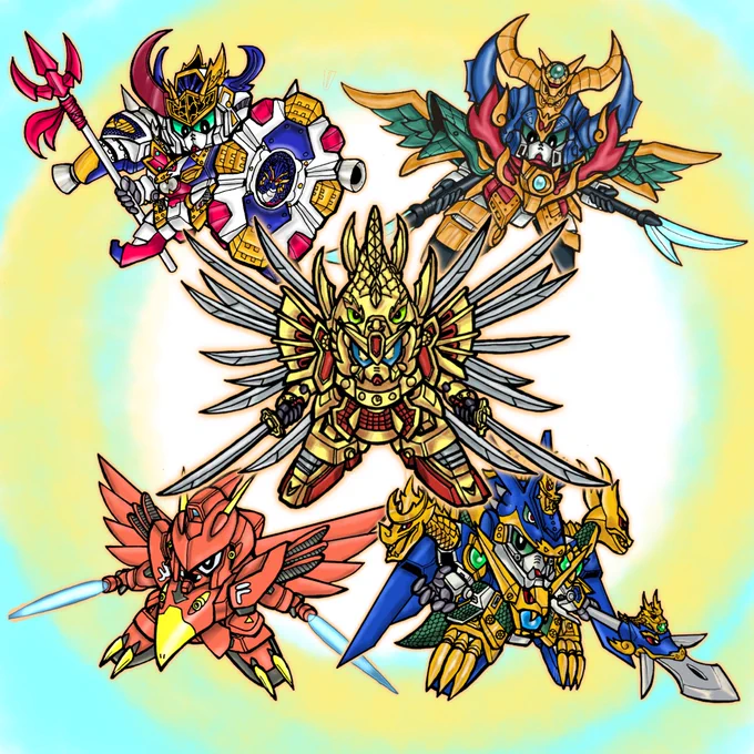 #年の瀬に渾身のイラスト晒すのでフォローしてください
#SDガンダム
フォローして下さい笑!!
お願いします🙇🙇🙇 
