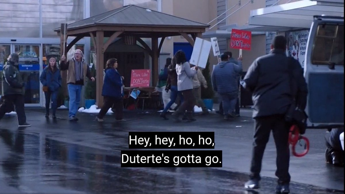 citizenkncpe's tweet photo. CAN’T BELIEVE SUPERSTORE SPENT AN ENTIRE EPISODE BEING ANTI-DUTERTE WE STAN https://t.co/QYDjtxnnIO