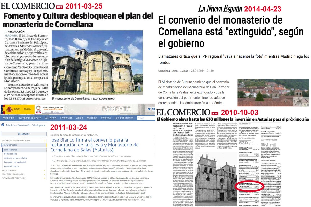 ValielaDavid's tweet photo. La noticia de ayer sobre la venta del Monasterio de #Cornellana era una inocentada, lo que no es broma es su estado de abandono y ruina. La cantidad de noticias sobre su rehabilitación desde hace décadas y que aún no se ha realizado completamente, eso es una broma de mal gusto. https://t.co/gMUNnav2IX