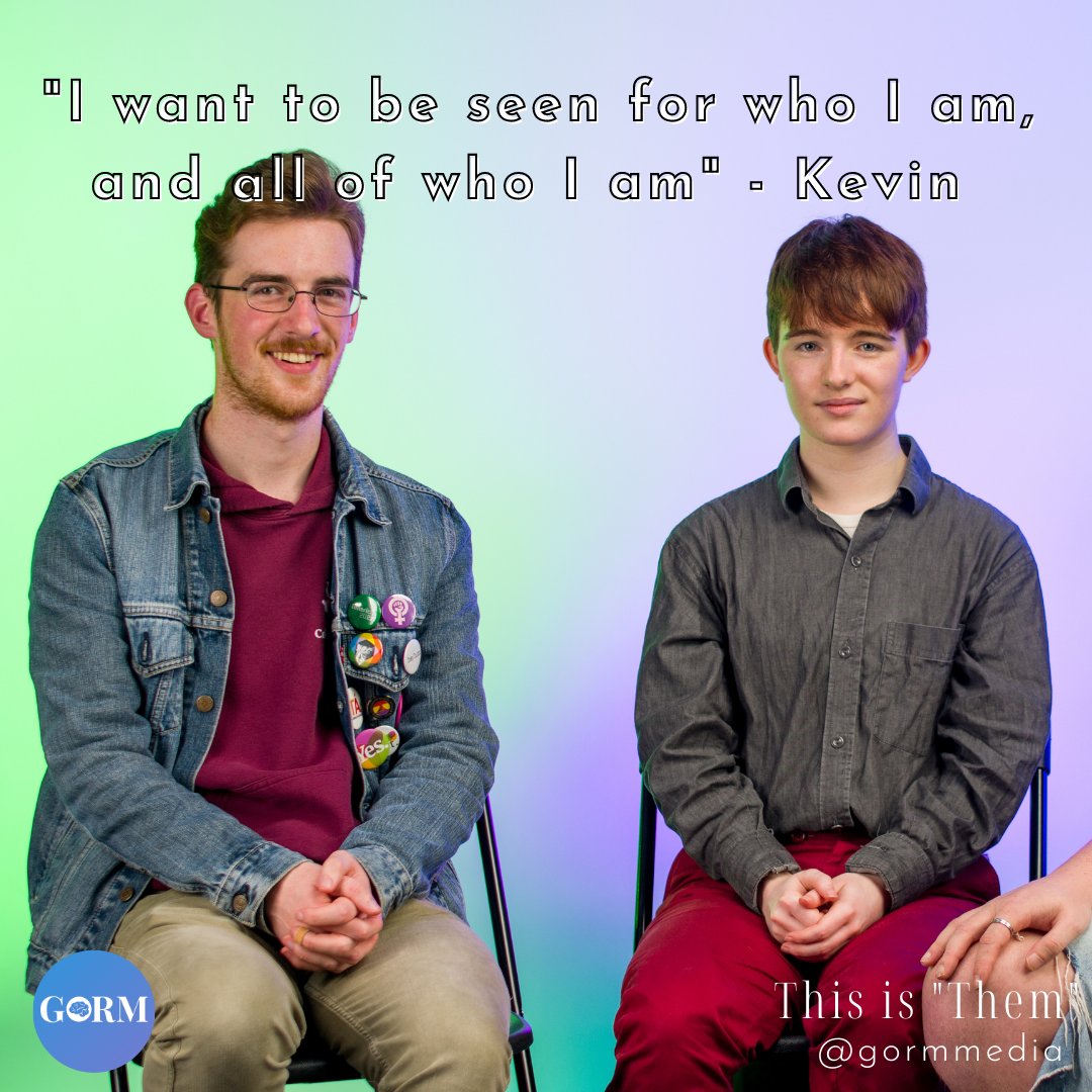 GormMedia's tweet photo. Check out episode 5 of This is "Them" on our Youtube channel. #linkinbio Listen to 3 queer men answering common questions asked by the public.
#gormmedia #thisisthem #queermen #lgbtqia https://t.co/JvXpGCEqS9