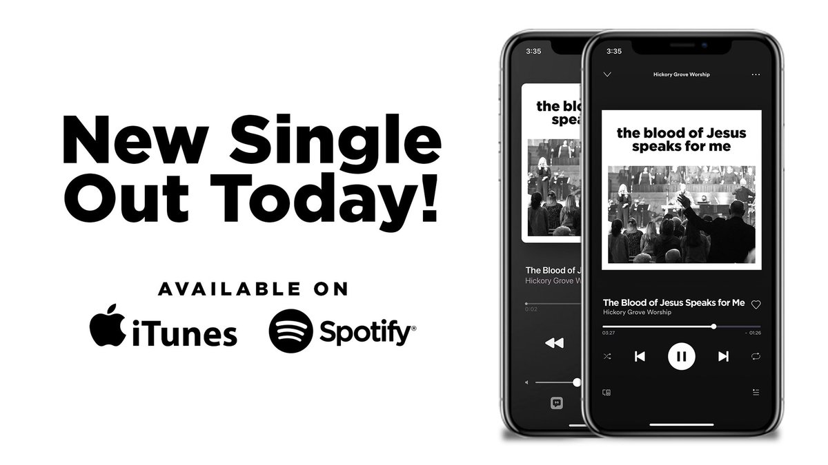 DiscoverHGBC's tweet photo. A single from the upcoming Hickory Grove Live album drops today! Check it out on any music streaming platform:  https://t.co/YkZPlmldpE https://t.co/OIM7knJddK