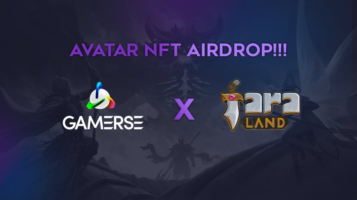 🎇🎁❗️NFT GIVEAWAY❗️🎁🎇

 🏆 #Gamerse is teaming up with <a href="/faraland_io/">Fara Land</a> for an exclusive giveaway!🏆

🔥The winners of the competition will receive Faraland x Gamerse Avatar NFTs! 🔥

Enter the giveaway via: gleam.io/mEVIU/gamerse-…

#NFT #NFTCommunity #NFTGiveaway #metaverse #LFG