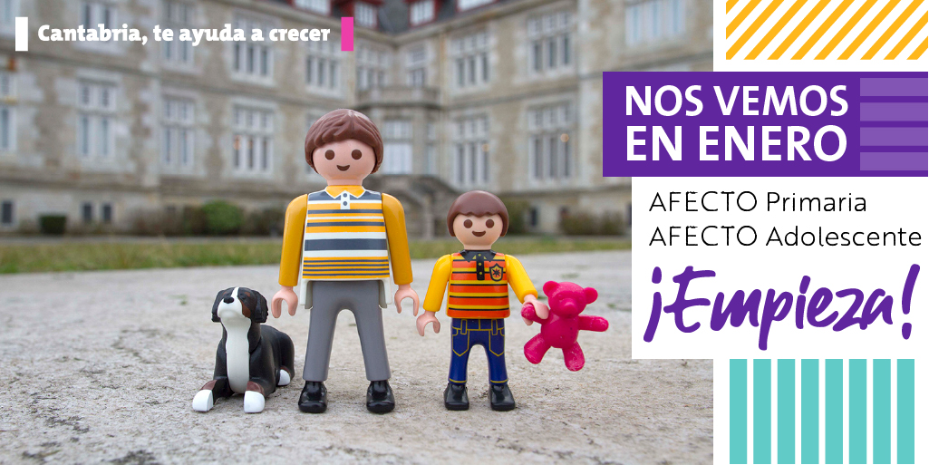 Os esperamos en enero para la próxima convocatoria de grupos con los programas AFECTO Primaria y Adolescentes. 
#CantabriaTeAyudaACrecer <a href="/abelen_alvarez/">Ana Belén Álvarez</a> <a href="/cantabriaes/">Gobierno Cantabria</a>  <a href="/educantabria/">Educantabria</a>