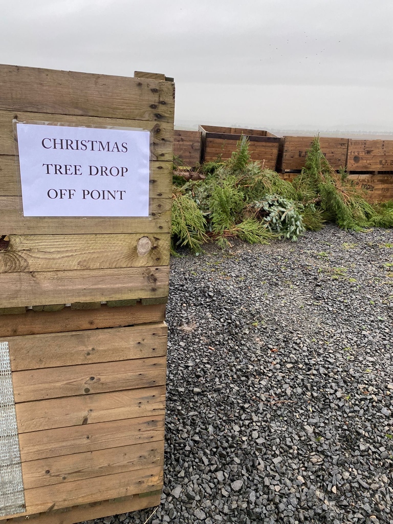 Tree Recycling 
Bring your trees (clear from all decorations please) to the back of Bowhouse where you will find the designated 'Christmas Tree drop off point' where you will see trees and greenery already piled up. Please drop your tree off no later than the 20th of January.