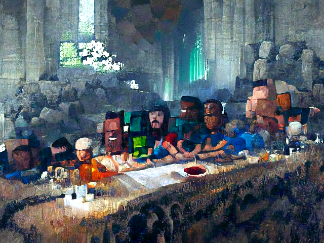 minecraft the last supper