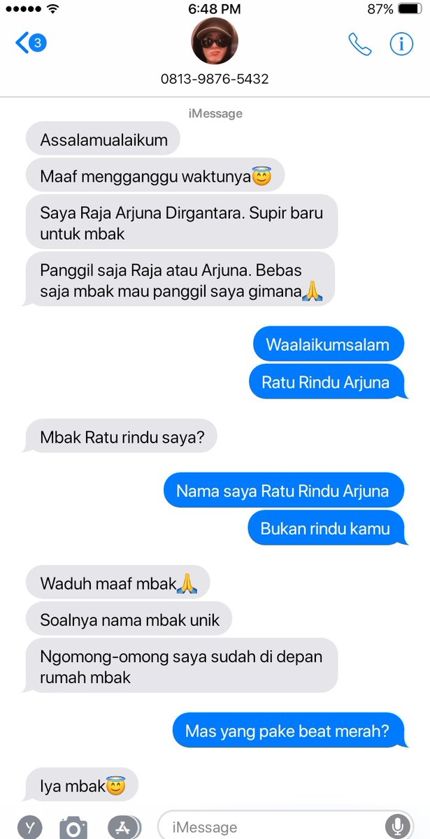 Mami Ingga || Thread AU terputus tweet media