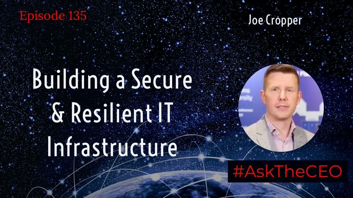 Avrohom Gottheil (@avrohomg) on Twitter photo #CyberSecurity is a topic that’s front and center in the boardrooms.
Watch #AskTheCEO with <a href="/jwcroppe/">Joe Cropper</a>
#IBMpartner #HybridCloud #ITinfrastructure
<a href="/TylerCohenWood/">🟣Tyler Cohen Wood</a> <a href="/JohnMaynardCPA/">JohnMaynardCPA</a> <a href="/efipm/">Dr Efi Pylarinou</a> @digitalcloudgal <a href="/archonsec/">Archon Security</a> <a href="/DigitalFawad/">Fawad Khan</a> <a href="/fklivestolearn/">Faisal Khan</a> <a href="/AkwyZ/">Antonio Vieira Santos</a>
youtu.be/dy835X-P_ZM #CyberSecurity is a topic that’s front and center in the boardrooms.
Watch #AskTheCEO with <a href="/jwcroppe/">Joe Cropper</a>
#IBMpartner #HybridCloud #ITinfrastructure
<a href="/TylerCohenWood/">🟣Tyler Cohen Wood</a> <a href="/JohnMaynardCPA/">JohnMaynardCPA</a> <a href="/efipm/">Dr Efi Pylarinou</a> @digitalcloudgal <a href="/archonsec/">Archon Security</a> <a href="/DigitalFawad/">Fawad Khan</a> <a href="/fklivestolearn/">Faisal Khan</a> <a href="/AkwyZ/">Antonio Vieira Santos</a>
youtu.be/dy835X-P_ZM