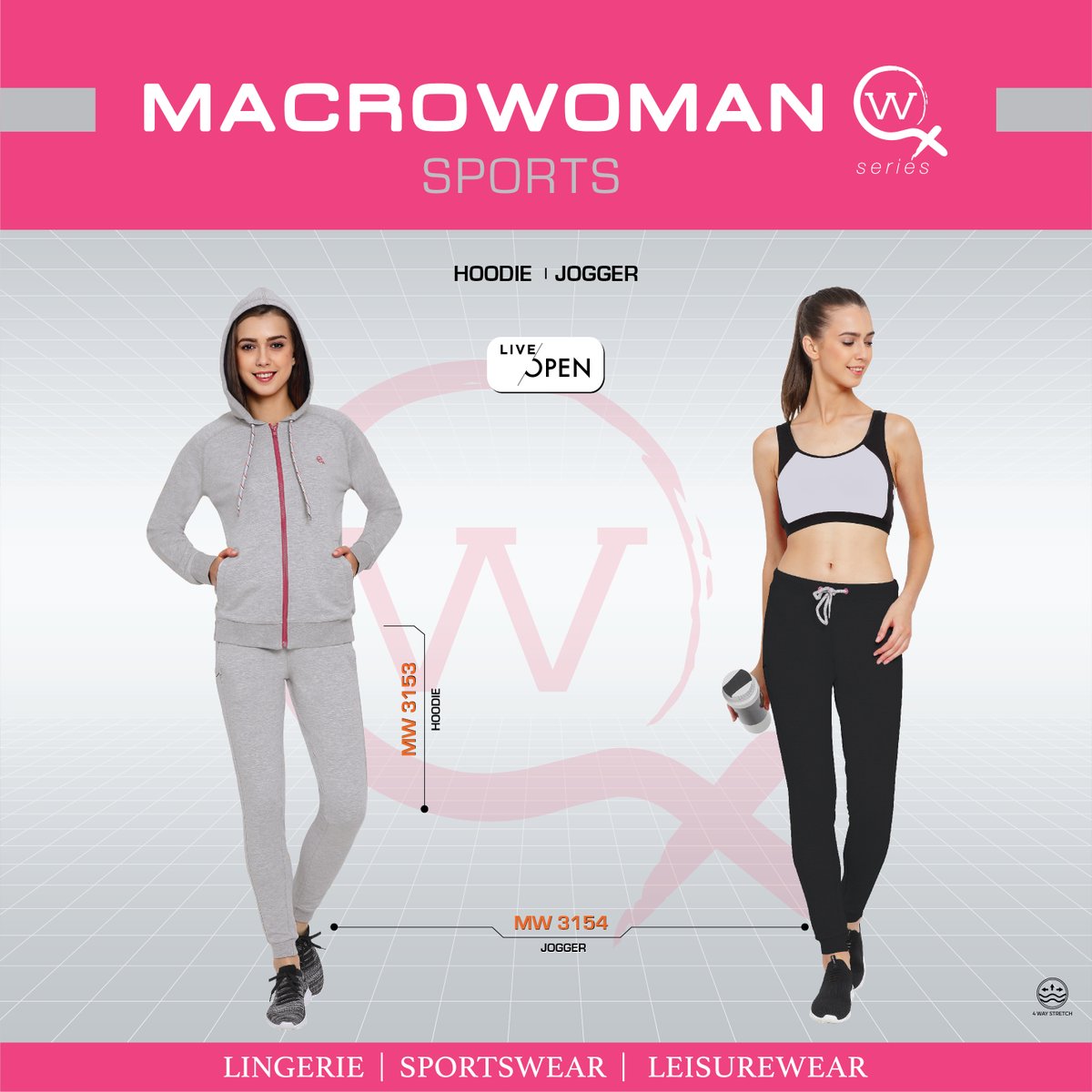 Macroman & Macrowoman on X: It's time to stay Stylish & Warm with our  Fashion Trendy Winter Wears for Women! SHOP NOW @   #MacrowomanWSeries #LiveOpen #winterwear #jacket #hoodies #joggers #trendy   /