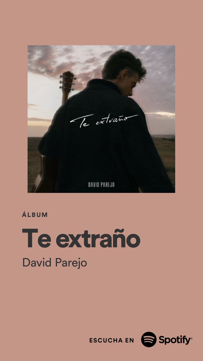 DavidParejoSing's tweet photo. Escúchala aquí https://t.co/z9KjLW4di5 @SpotifySpain ✨ https://t.co/b3hMBApbdK