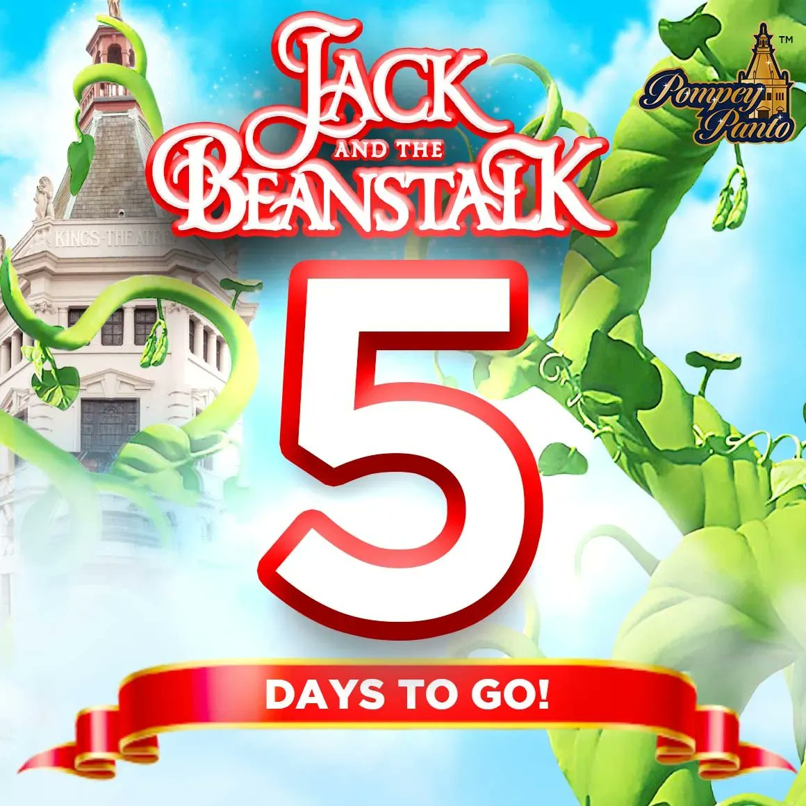 There is only 5 Days left of <a href="/thepompeypanto/">The Pompey Panto</a>! 😬 Are you booked in to see it this week? 😀 There are still seats available if you haven't - and you can get your tickets 🎟️ right here ➡️ bit.ly/3wi6ePD