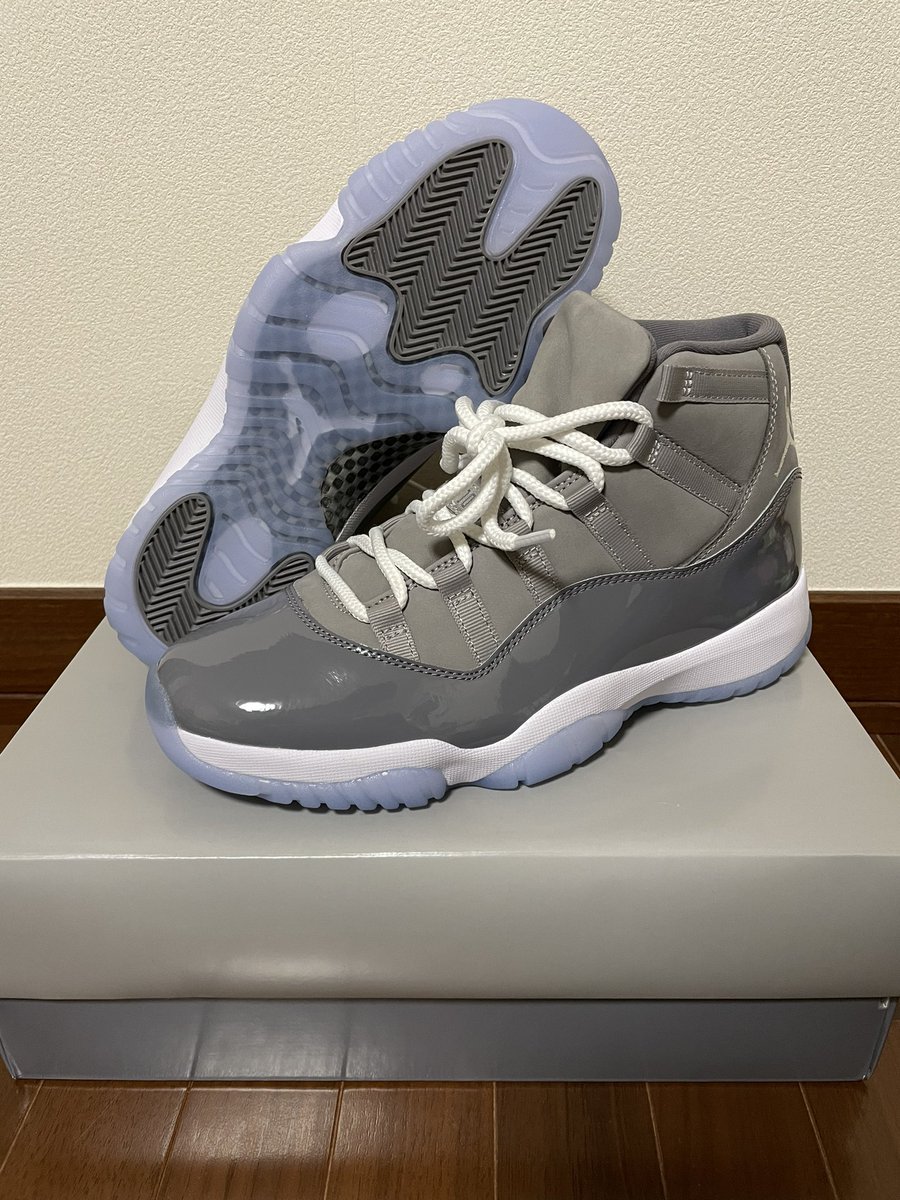 rnack23's tweet photo. I got EM
NIKE AIR JORDAN 11 RETRO Cool grey
This year’s Christmas present. I love AJ11. 
#nike #AIRJORDAN11 #23 #AJ11 https://t.co/GlMSiZ1271