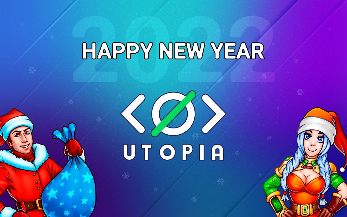 UtopiaP2P's tweet photo. 🎄Happy New Year our Utopia Community!

Every New Year gives us a perfect chance to start something new and fresh. So do your best this year and make the world a better place for yourself and others. 
✨Let dreams come true! #UtopiaP2P #NewYear2022 #cryptocurrency https://t.co/pYUdY7jKNy