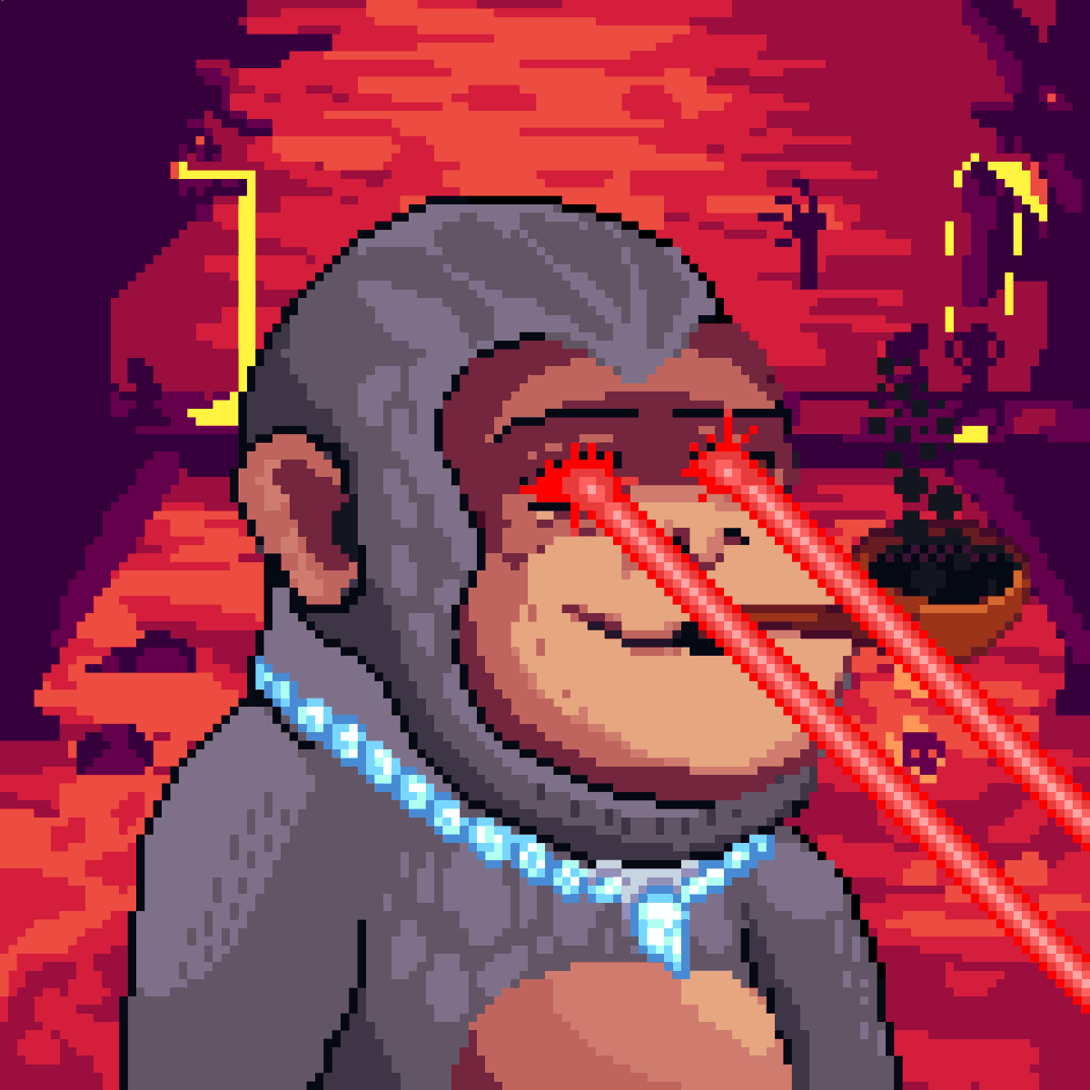 DegenT0ny's tweet photo. @InfamousApes floor from 0.32 to 0.6 in last couple of hours, listings have dropped by 100 and staking recently announced. No big deal tho, ah yes @HotSolSummer just tweeted about us too. https://t.co/j7kQljexV7