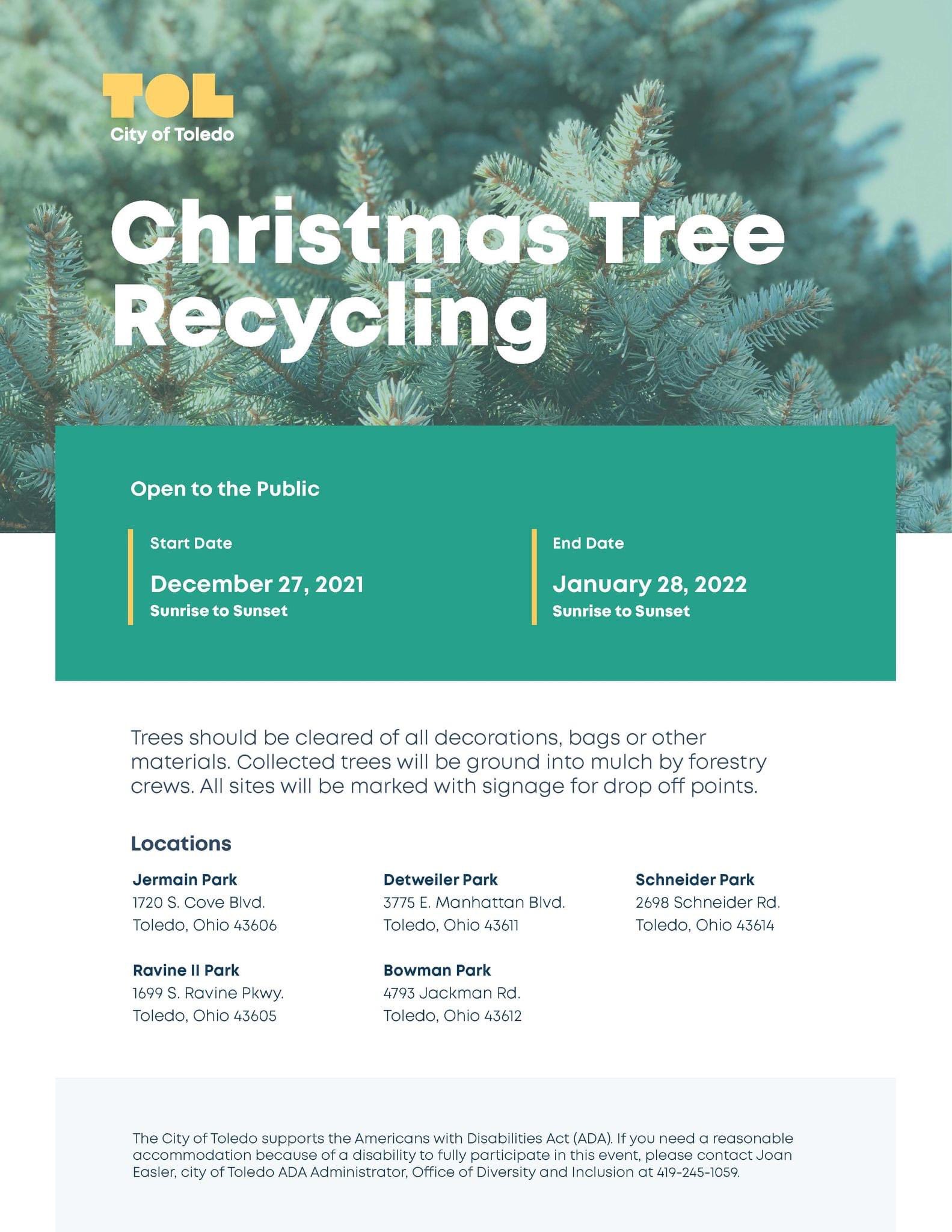 Ohio Christmas Tree Collection 2022 Toledo Fire & Rescue On Twitter: "What Was Once Yesterday's Christmas Tree  Has Now Become A Dangerous Hazard. We Love Christmas As Much As Everyone  Else But That Dried Out Tree Has