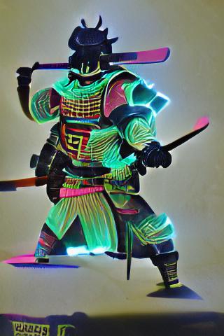 Glowing Samurai Warrior made with VQGAN and CLIP. 

Retweet if you like this. Thanks for looking!

<a href="/images_ai/">Images AI</a>

#vqgan #aiart #MachineLearning #digitalart #ArtistOnTwitter #NFTCommunity #Samurai #Shogunraiden #Warrior