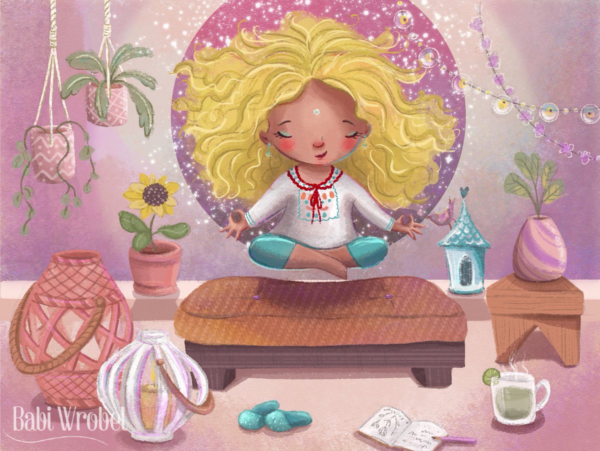 I wish you all a New Year with much Peace, Wisdom, Inspiration and Love! Happy 2022!   #happynewyear #2022
#felizanonovo #welcome2022 #feliz2022 #illustration #Namaste