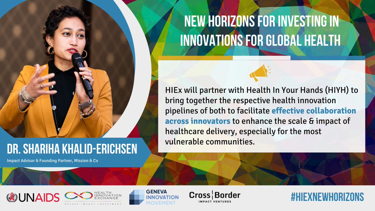 Dr Shariha Khalid (<a href="/sharihakhalid/">shariha</a>) &amp; Prof. Judy Kuriansky (<a href="/DrJudyK/">Judy Kuriansky</a>) announced the proud strategic partnership between HIEx and Health In Your Hands (<a href="/hiyhnow/">Health In Your Hands</a>) at #HIExNewHorizons

Watch the announcement: youtu.be/X0PjgE4Wt3E?t=…
Read more: hiex.ch/blog-646.html
