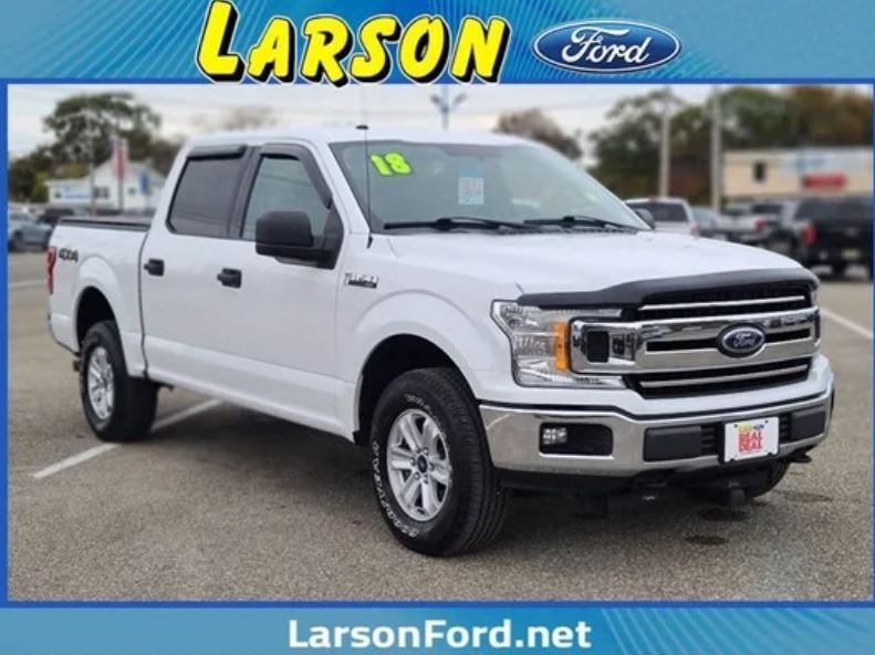 LarsonFord's tweet photo. The Larson Ford Real Deal Used Car of The Week! 
💥 Price drop by $3,396

Looking for a pre-owned vehicle before the end of the year? Drive home this 2018 Ford F-150, today!

Shop now: https://t.co/4wKO0Jk1d8 https://t.co/K95XKBBw0w
