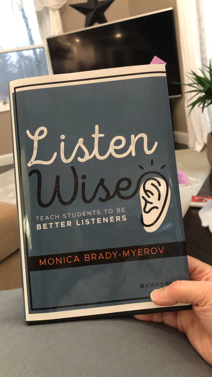 Every time I read this book I get new ideas! ⭐️⭐️⭐️⭐️⭐️
#4ocfpln @listenwiselearn @bradymyerov @mjjohnson1216 @messner_mike