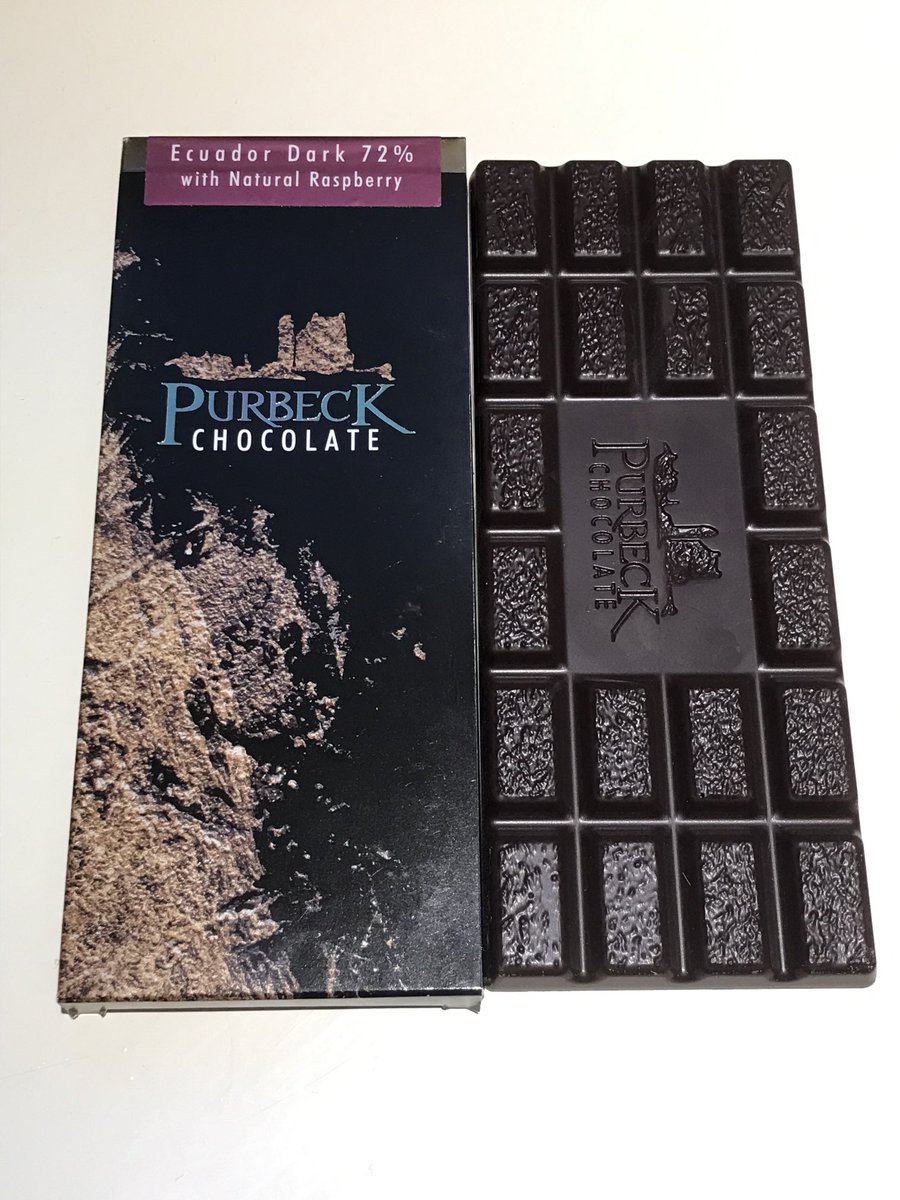 I’d don’t like the term Twixmas - harrumph - and this seems a unusually drab and damp few days. But I am finding this shiny bar, made by ⁦<a href="/PurbeckChocola1/">Purbeck Chocolate</a>⁩ in beautiful Dorset, a highly effective antidote to seasonal gloom