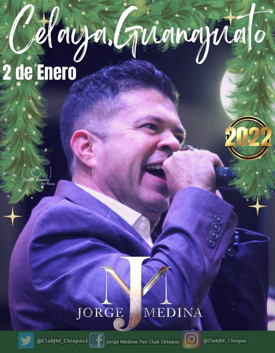 ClubJM_Chiapas3's tweet photo. Inicia el año bailando y cantando los mejores éxitos de @j_medina37 este 2 de enero CELAYA,GUANAJUATO  no faltes
#FelizAñoNuevoConJorgeMedina
G.R. https://t.co/kyOX96Q3Rh