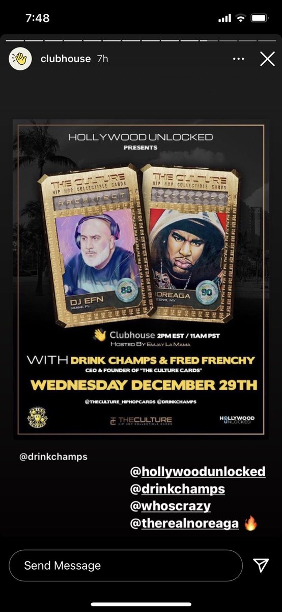 Hey <a href="/Clubhouse/">Clubhouse</a> it would be nice if you acknowledged the ppl who coordinated and host these rooms not just the celebrity guests invited !!!  That said TUNE IN today at 2pm est !!!!!