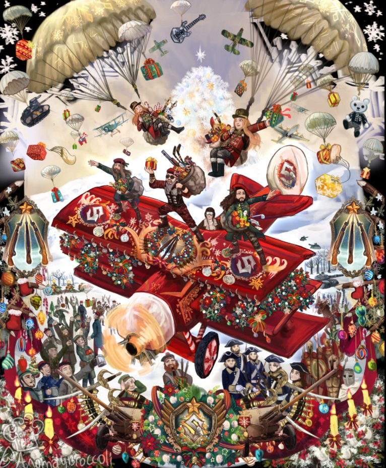 DESIGN COMPETITION WINNER❗️
<a href="/anomalybroccoli/">anomalybroccoli</a> is the winner who will get the goodie bag and a personalized video for this amazing Red Baron inspired piece of amazing art! 🤘
-Congratulations! 🎖

#SabatonArt