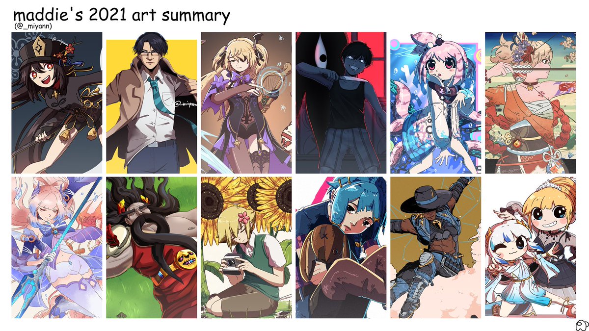 2021 art summary to give the illusion that I'm actually contributing something to the art society 