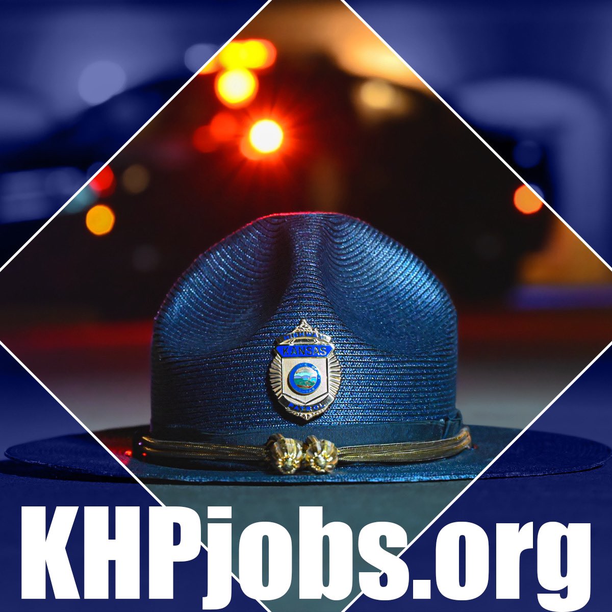 Our campaign hats are to be worn whenever outside.

It’s a noticeable symbol of a Trooper. 

A proud item to those having earned one. 

Apply before midnight on 1-1-2022 at KHPjobs.org to earn yours.  #JoinUs 

Service-Courtesy-Protection 
🇺🇸