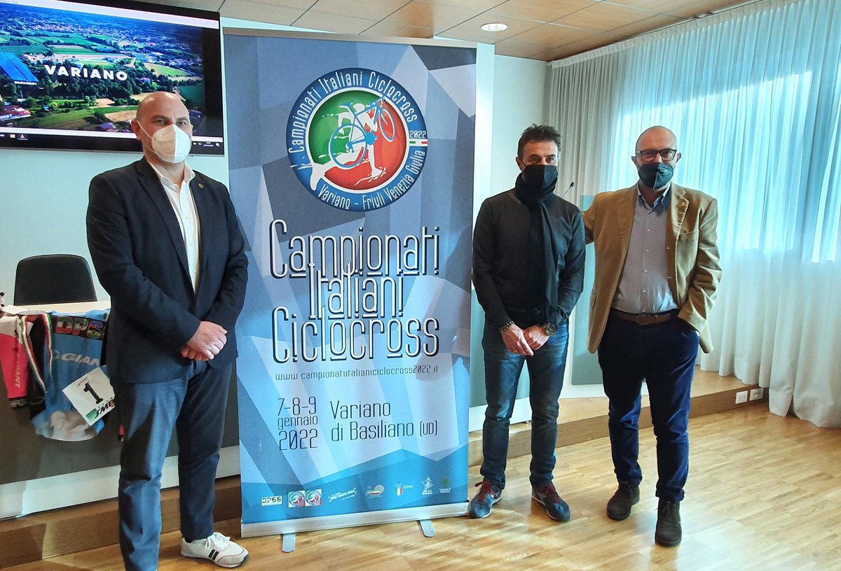 RuoteAmatoriali's tweet photo. Campionati Italiani Ciclocross 2022: presentato l’evento tricolore del 7-8-9 gennaio a Variano
https://t.co/NZd0iy51mS
#campionatiitalianiciclocross
#dp66
#variano
#FCI https://t.co/NLNED7U19S