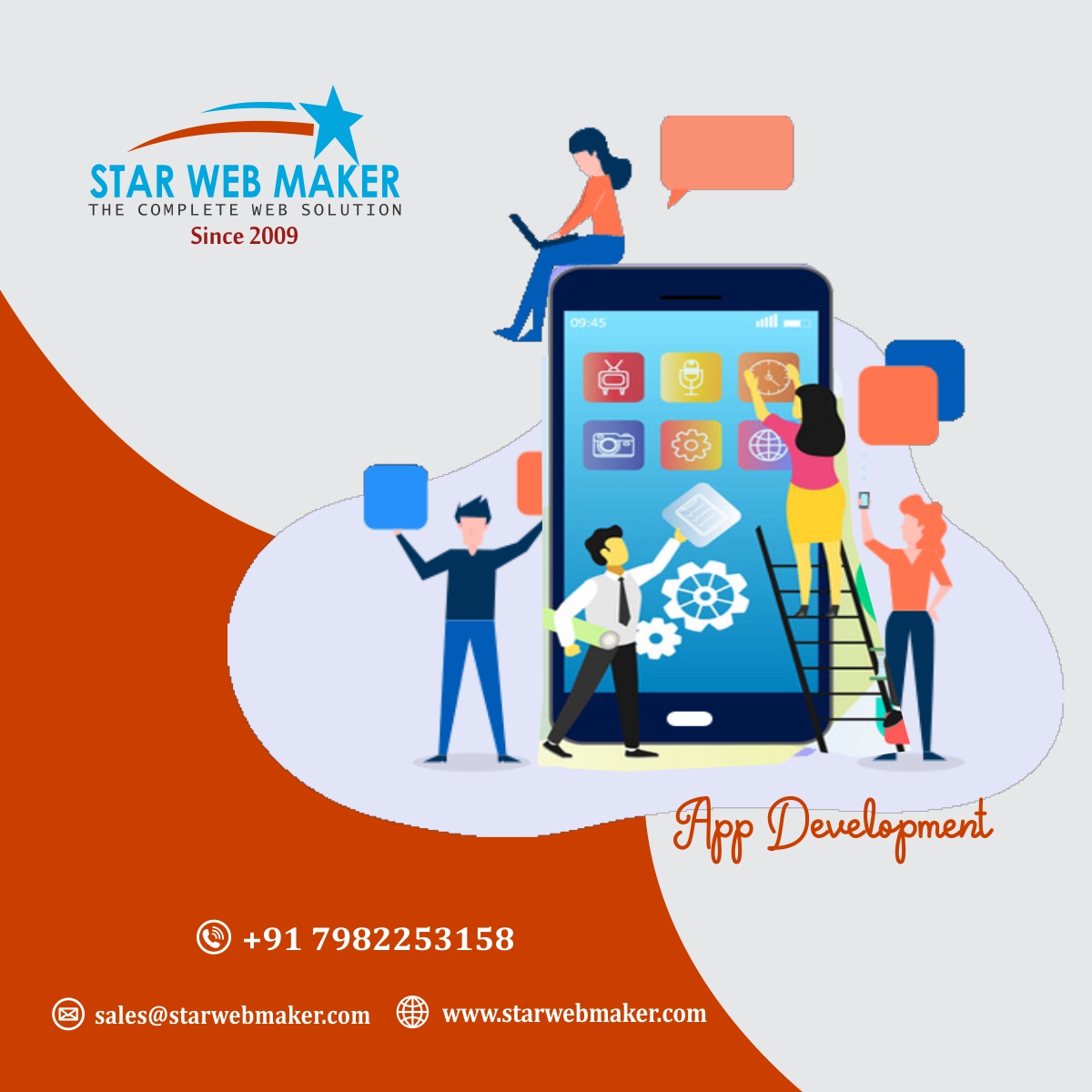 StarWebMaker2's tweet image. Build, Test and Launch your Product – well-known #App_Development_Company in #Noida intent to develop high-performance #mobile_apps which are functionally excellent and carry immersive user experience for the feature-packed and mobile experiences. 
starwebmaker.com/app-developmen…