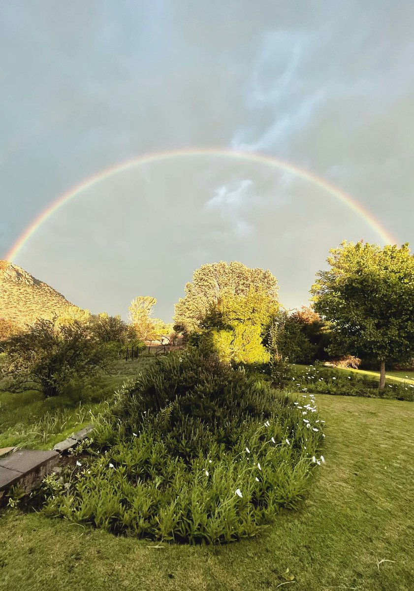 Karoo Heartland (@karooheartland) on Twitter photo Now, this is the way to end the year off...blessed rain for our Karoo Heartland and a rainbow at <a href="/HillstonFarm/">Hillston Farm</a> Middelburg, after the rains. Wishing you health and happiness for the year to come. 🌱☔️🌈 #BigSkyKaroo #KarooHeartland #TravelInspiration #NewYear2022 Now, this is the way to end the year off...blessed rain for our Karoo Heartland and a rainbow at <a href="/HillstonFarm/">Hillston Farm</a> Middelburg, after the rains. Wishing you health and happiness for the year to come. 🌱☔️🌈 #BigSkyKaroo #KarooHeartland #TravelInspiration #NewYear2022