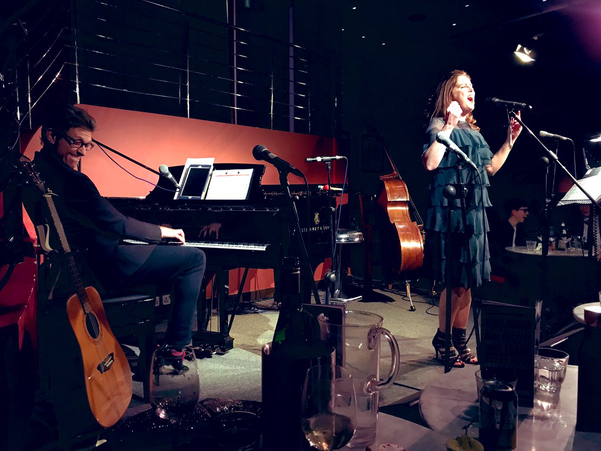 JoForbesLE's tweet photo. This time last week we were about to sound check @pizzajazzclub for our Christmas gig! So grateful to all our supporters for making it such an unforgettable night. #lestrangesinthenight #jazzduo #Christmas #livemusic #husbandandwife #jazzsinger #songwriter https://t.co/2rLrKeO5Rw