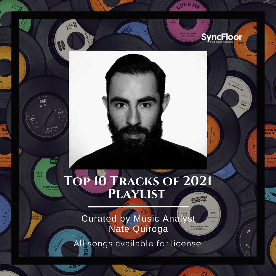 Our last top 10 of 2021 playlist is from SyncFloor music analyst, <a href="/BuffaloMadonna/">NATHAN NOTHING</a>. He's a songwriter, producer and DJ. A Grammy winning <a href="/macklemore/">Macklemore</a> collaborator, 1/2 <a href="/iska_dhaaf/">iska dhaaf 🆔</a> &amp; featured on <a href="/Ya_Tseen/">Ya Tseen</a>'s <a href="/subpop/">Sub Pop Records</a> debut. Tap the link for flavors!

syncfavorites.com/nate-quiroga/n…