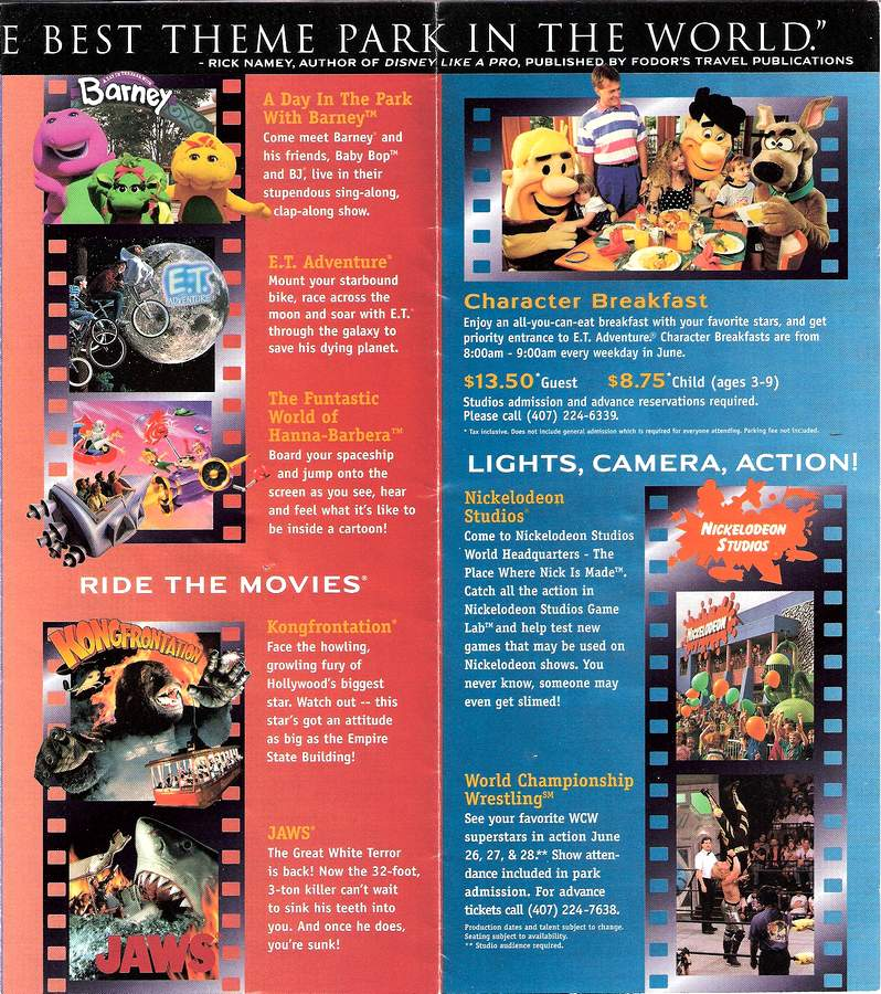 StorybookAmuse's tweet photo. UNIVERSAL STUDIOS FLORIDA® - "THE BEST THEME PARK IN THE WORLD."

Looks like this is from a 1997 map, which includes the IOA Preview Center. https://t.co/AZu7WU0O5g