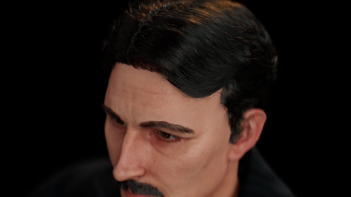 OtherLifeBSC's tweet photo. Some sneak peaks of our first character , Nikola Tesla ! https://t.co/lYF7qO2hy7