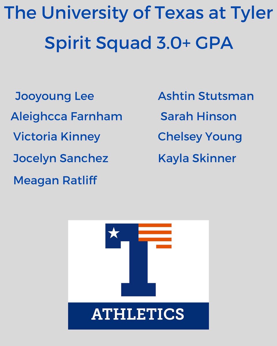 UT Tyler Spirit tweet media